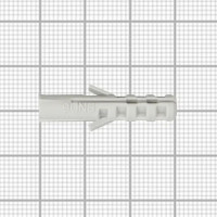 Дюбель потайной Standers PND 6х30 мм, нейлон, 200 шт.