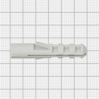 Дюбель шестигранный Standers PND 12х60 мм, нейлон, 4 шт.