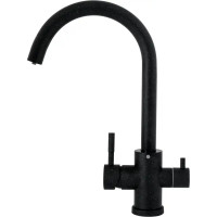 Смеситель для кухни Osgard Gron Plus с каналом для фильтрованной воды цвет антрацит