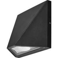 Светильник накладной Uniel S50A LED 8 Вт IP65 600 Лм, цвет черный, свет холодный