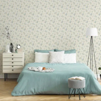 Обои флизелиновые Home Color Provence серо-голубые 1.06 м HC71792-46