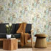 Обои флизелиновые Profi Deco бежевые 1.06 м ЭР60371-04