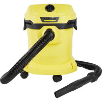 Пылесос строительный Karcher WD 2 Plus V-15/4/18/C, 1000 Вт, 15 л