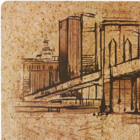Салфетка New York пробка 44x28.5 см