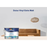 Краска для стен Dulux Prof Vinyl Ext Matt моющаяся матовая цвет белый база BW 2.5л