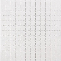 Мозаика Pietra Opalescen Blanco стекломасса 31.1x4.9 см цвет белый