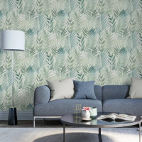 Обои флизелиновые Floristica зеленые 1.06 м SP71825-17