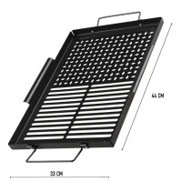 Противень-гриль Forester 44х33 см сталь черный