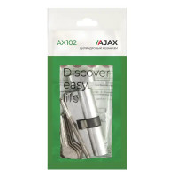 Цилиндр AX102/70 35х35 мм, ключ/вертушка, цвет хром