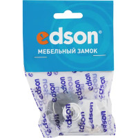 Замок для стеклянной двери Edson 258 L022 19/20, 13х23 мм, металл, цвет хром