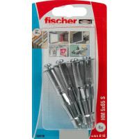 Дюбель молли Fischer HM 5х65 мм сталь 4 шт.