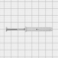 Дюбель-гвоздь Fischer 6х40 мм, нержавеющая сталь А2, 50 шт.