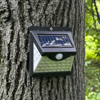 Светильник светодиодный уличный Duwi Solar LED на солнечных батареях 8Вт 6500К 330Лм IP65 датчик движения черный