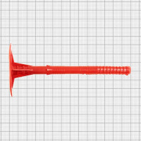 Дюбель для теплоизоляции с металлическим гвоздем Tech-krep IZM 10х140 мм, 30 шт.