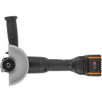 УШМ аккумуляторная бесщеточная Worx WX812.2, 20 В Li-ion 4 Ач 125 мм