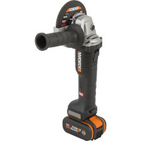 УШМ аккумуляторная бесщеточная Worx WX812.2, 20 В Li-ion 4 Ач 125 мм