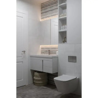 Плитка настенная Axima Эльба 25x50 см 1.25 м² цвет светло-серый