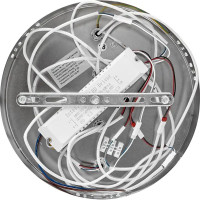 Люстра потолочная Семь огней SF7098/6C-CR LED 132 Вт регулируемый белый свет цвет серый