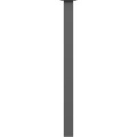 Ножка Лофт 80х99х723 мм цвет черный муар