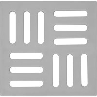 Решетка для трапа Ани пласт 100x100 мм пластик