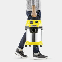 Пылесос строительный Karcher WD 3 P S V-17/4/20, 1000 Вт, 17 л