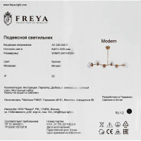 Светильник подвесной Freya FR5207PL-06BZ