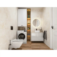 Глазурованный керамогранит Cersanit Aura 44.8x89.8 см 1.206 м² матовый цвет бежевый