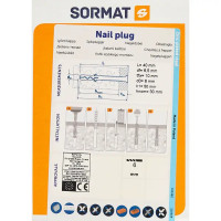 Дюбель-гвоздь Sormat LYT 6/40 UK KP 200 шт.