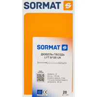 Дюбель-гвоздь Sormat LYT 8/120 UK KP 20 шт.