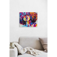 Картина на холсте Постер-лайн Девушка (мазки) 40x50 см