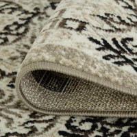 Ковер полипропилен Avrora 60x100 см цвет бежевый
