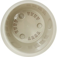 Кашпо Idea Этна ø 380 мм 24 л белый ротанг