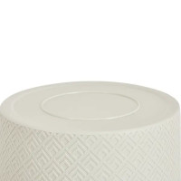 Кашпо Idea Этна ø 380 мм 24 л белый ротанг