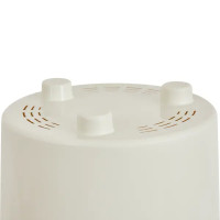 Кашпо Idea Этна ø 380 мм 24 л белый ротанг