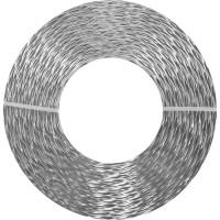 Перфорированная лента волна LV 17x0.75 25 м оцинкованная сталь цвет серый