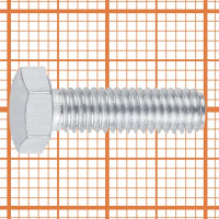 Болт с шестигранной головкой DIN 933 10.9 M6x20 мм 8 шт.