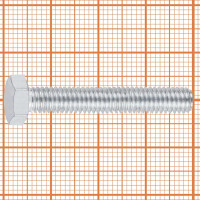 Болт с шестигранной головкой DIN 933 10.9 M6x40 мм 8 шт.