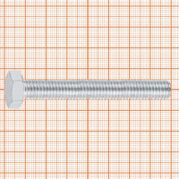 Болт с шестигранной головкой DIN 933 10.9 M8x60 мм 6 шт.