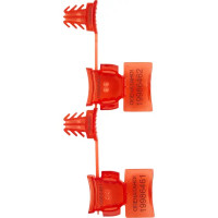 Комплект трос и пломба Европартнер с пластиковой защелкой 10 шт.