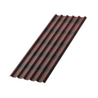 Лист Черепица Ондулин DIY 3.3x820x1950 мм красный