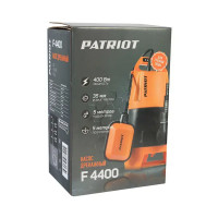 Насос погружной дренажный Patriot F 4400 для грязной воды 8000 л/час