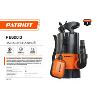 Насос погружной дренажный Patriot F 6600 D для грязной воды 10500 л/час