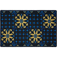 Коврики полиамид Нева тафт Мирано 50x80 см цвет синий