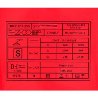 Сварочный аппарат инверторный Спец Эксперт-250, 250 А, до 5 мм