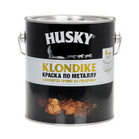 Краска по металлу Husky Klondike глянцевая цвет темно-зеленый 2.5 л RAL 6005