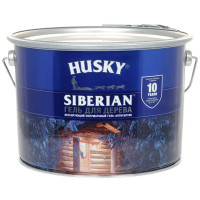 Гель для дерева Husky Siberian полуматовый цвет Орегон 9 л