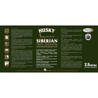 Эко-лазурь Husky Siberian полуматовая цвет белый 2.5 л