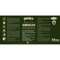 Эко-лазурь Husky Siberian полуматовая цвет бесцветный 2.5 л