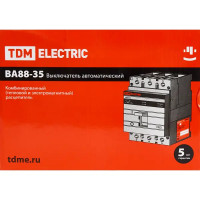 Автоматический выключатель Tdm Electric ВА88-35 3P C80 А 12 кА SQ0707-0017