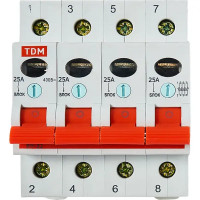 Выключатель нагрузки TDM Electric ВН-32 4P 25 А